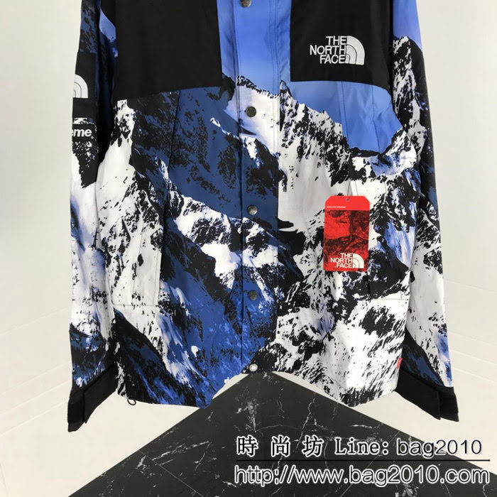 SUPREME The North Face 17FW TNF 聯名 雪山衝鋒衣 可防風 防紫外線加輕微防水功能 高版本情侶款 ydi2238